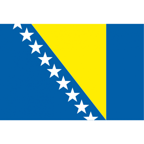Bandiera BOSNIA in poliestere nautico