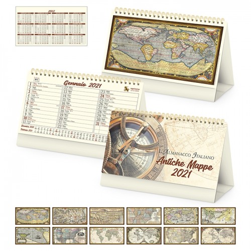 Calendario "Antiche Mappe"